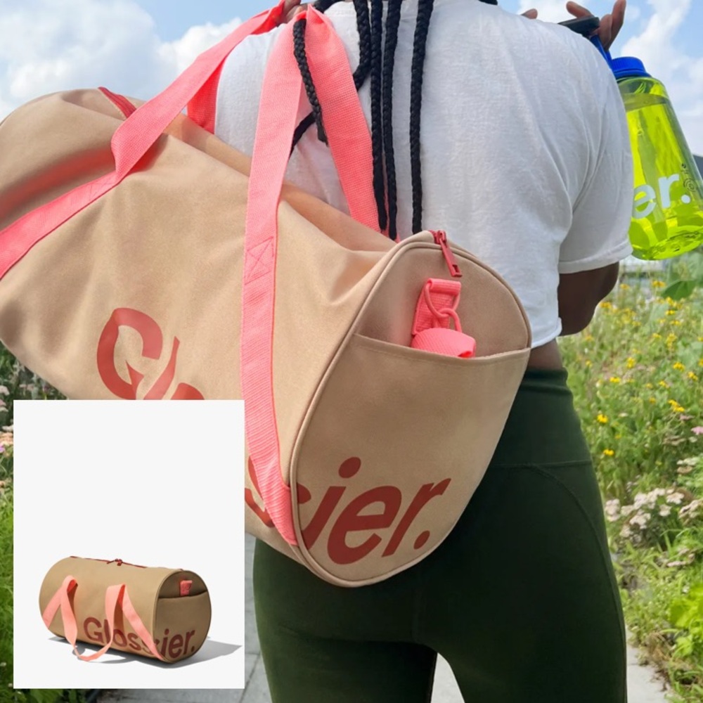 Glossier Paige with the Duffle Bag